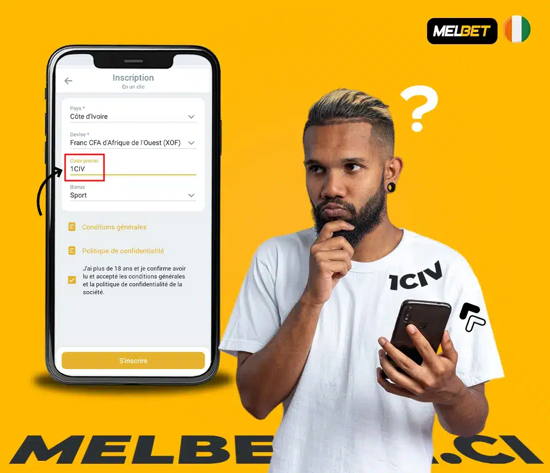 Comment utiliser le code promo 1CIV en C'ote d'Ivoire
