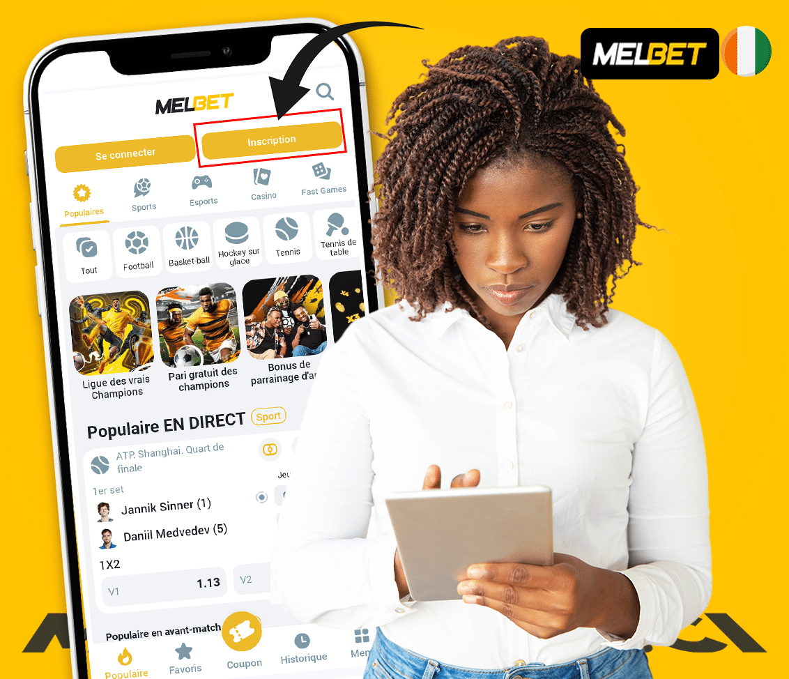 Comment s'inscrire sur Melbet via l’application mobile