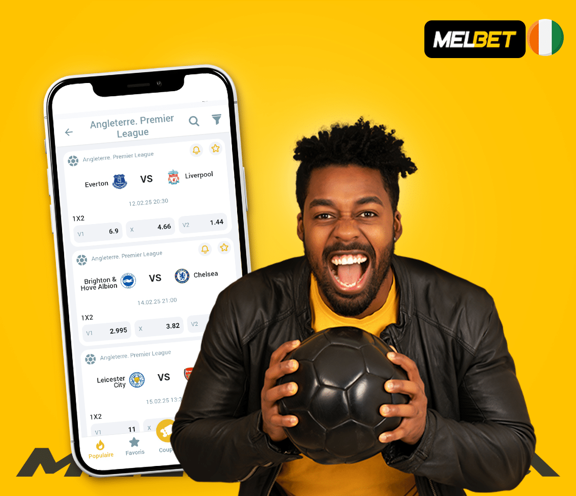 Comment placer un pari depuis l’application mobile Melbet