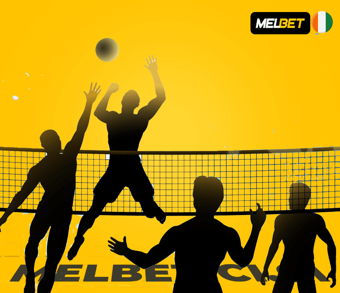 Paris sportifs Melbet CI-jouer avec le volley ball.png