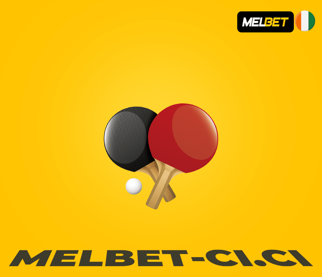 Sports rentables Melbet Côte d’Ivoire-le tennis de table