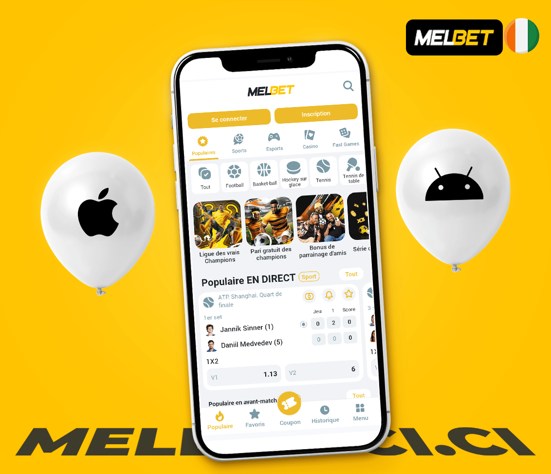 Melbet apk comment installer l’application Melbet sur Android et iOS